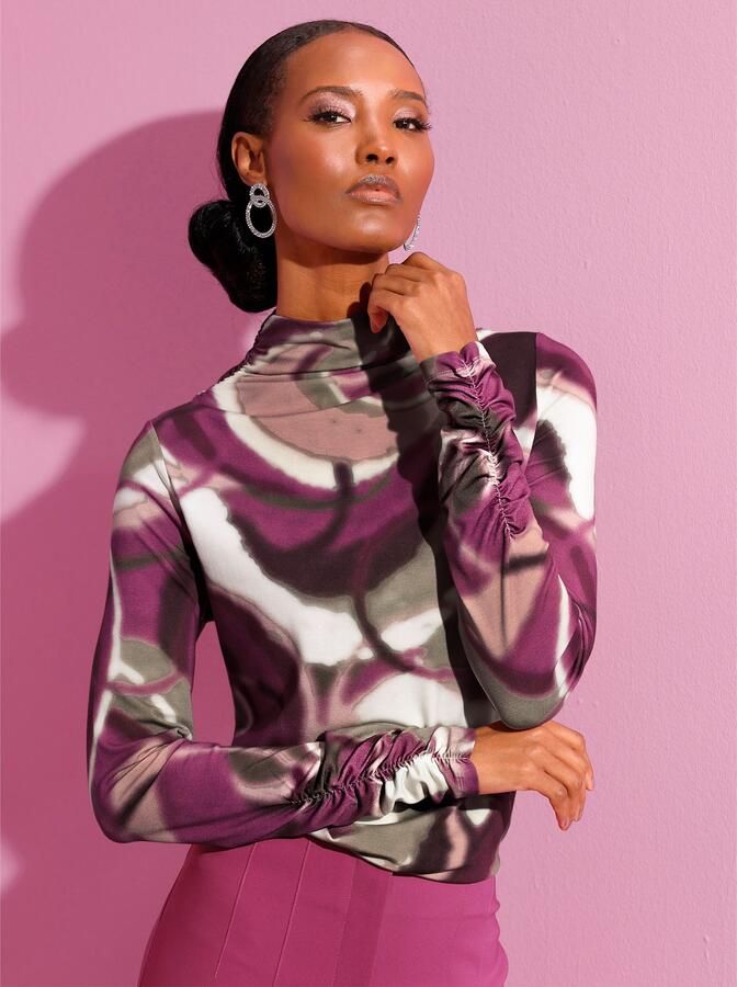 Creation L Shirt met print Gedessineerd shirt (1-delig)