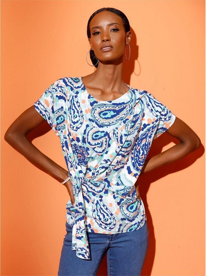 Creation L Shirt met print Lyocell-shirt (1-delig)