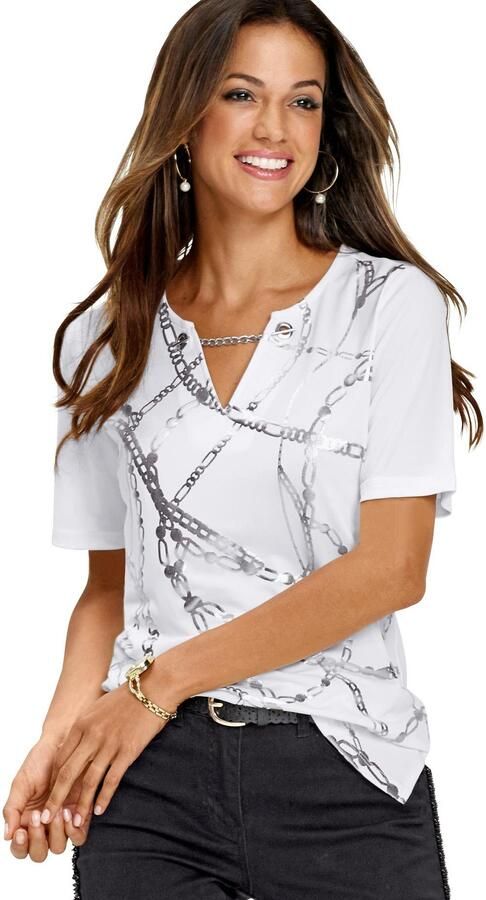 Creation L Shirt met print Shirt (1-delig) - Foto 3