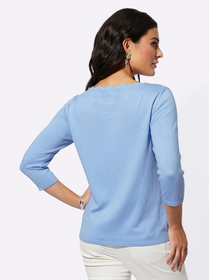 Creation L Trui met 3 4 mouwen Fijngebreide trui - Foto 2