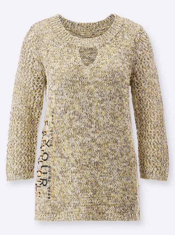 Creation L Trui met 3 4 mouwen Trui - Foto 4