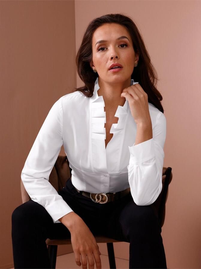 CREATION L PREMIUM Blouse met lange mouwen - Foto 5