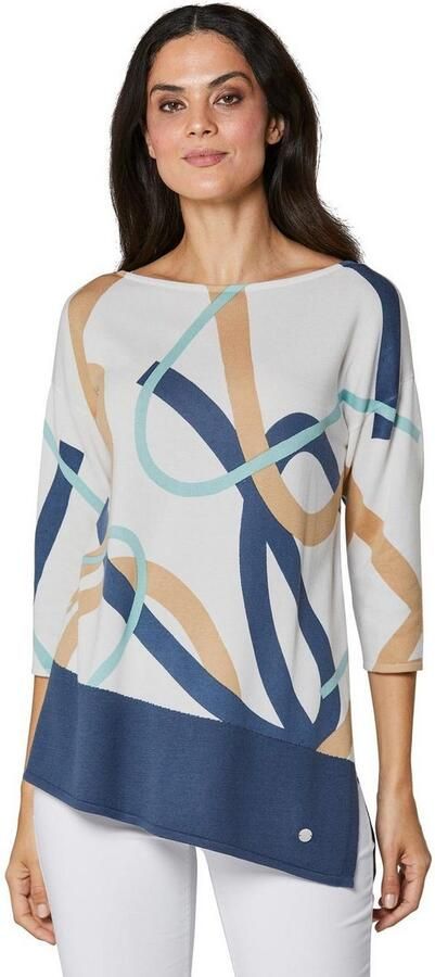 CREATION L PREMIUM Gebreide trui Modal-katoenen trui - Foto 2