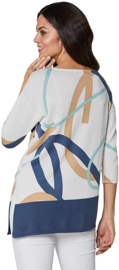 CREATION L PREMIUM Gebreide trui Modal-katoenen trui - Foto 3