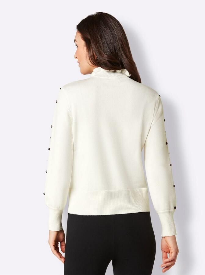 CREATION L PREMIUM Gebreide trui Modal-polyamide trui - Foto 2