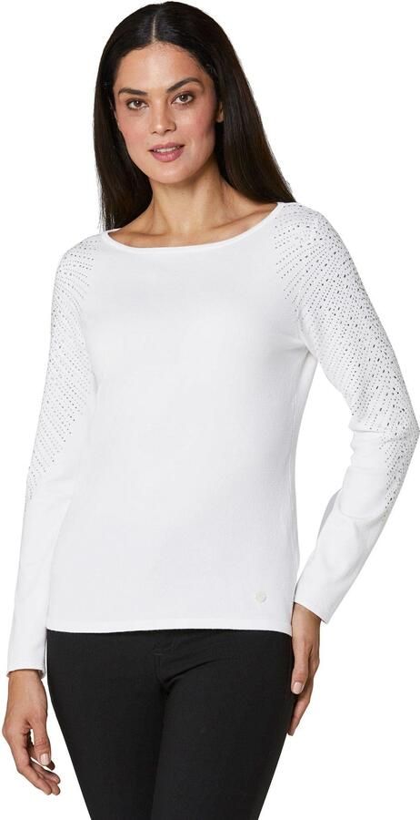 CREATION L PREMIUM Gebreide Trui van viscose lyocell - Foto 5