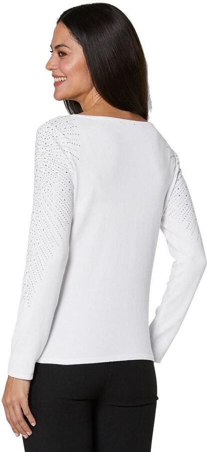 CREATION L PREMIUM Gebreide Trui van viscose lyocell - Foto 3