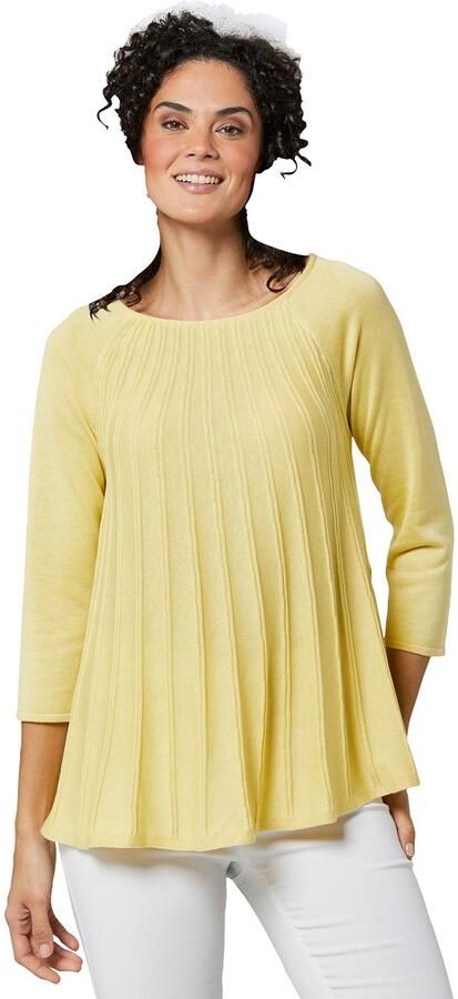 CREATION L PREMIUM Gebreide Trui van zijde en kasjmier - Foto 3