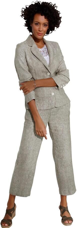 CREATION L PREMIUM Jasje Linnen blazer - Foto 5