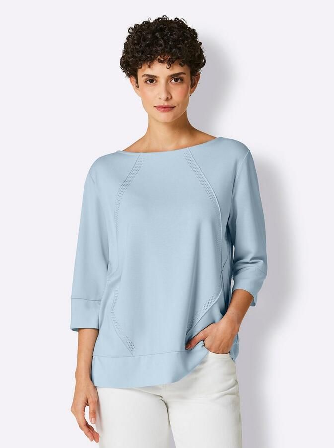 CREATION L PREMIUM Shirt met 3 4 mouwen Modal-shirt (1-delig)