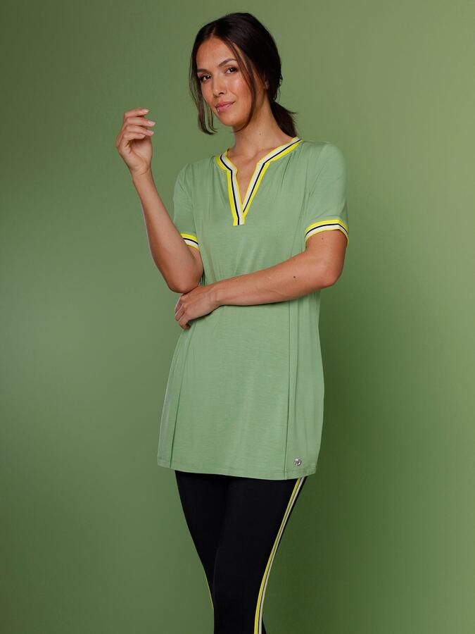 CREATION L PREMIUM Shirt met korte mouwen Modal-longshirt (1-delig) - Foto 4