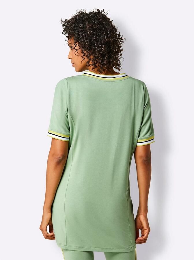 CREATION L PREMIUM Shirt met korte mouwen Modal-longshirt (1-delig) - Foto 2