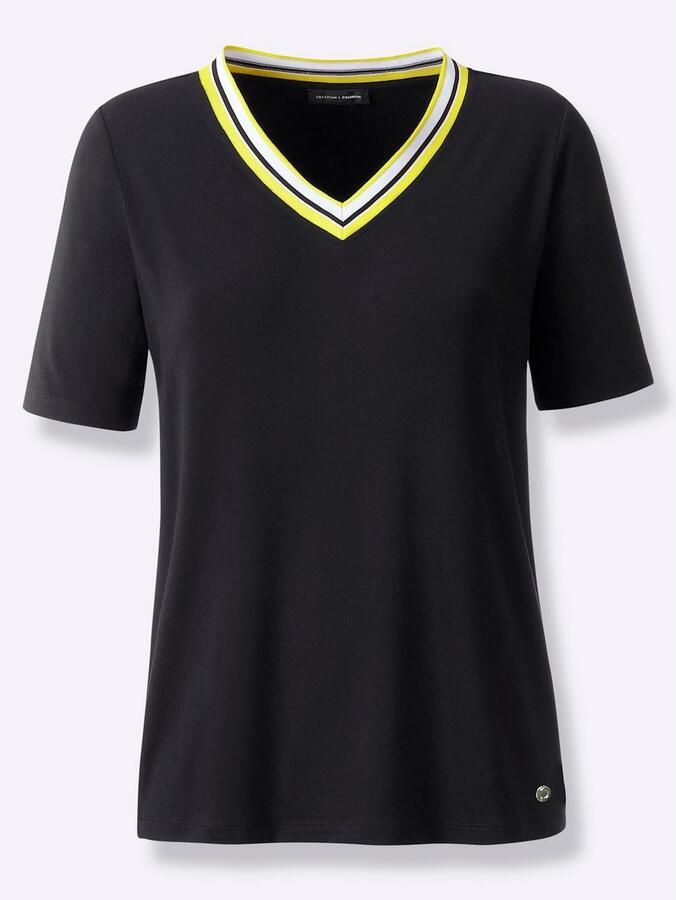 CREATION L PREMIUM Shirt met korte mouwen Modal-shirt (1-delig)