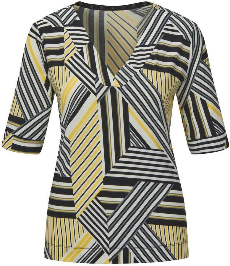 CREATION L PREMIUM Shirt met print Lyocell-shirt (1-delig)