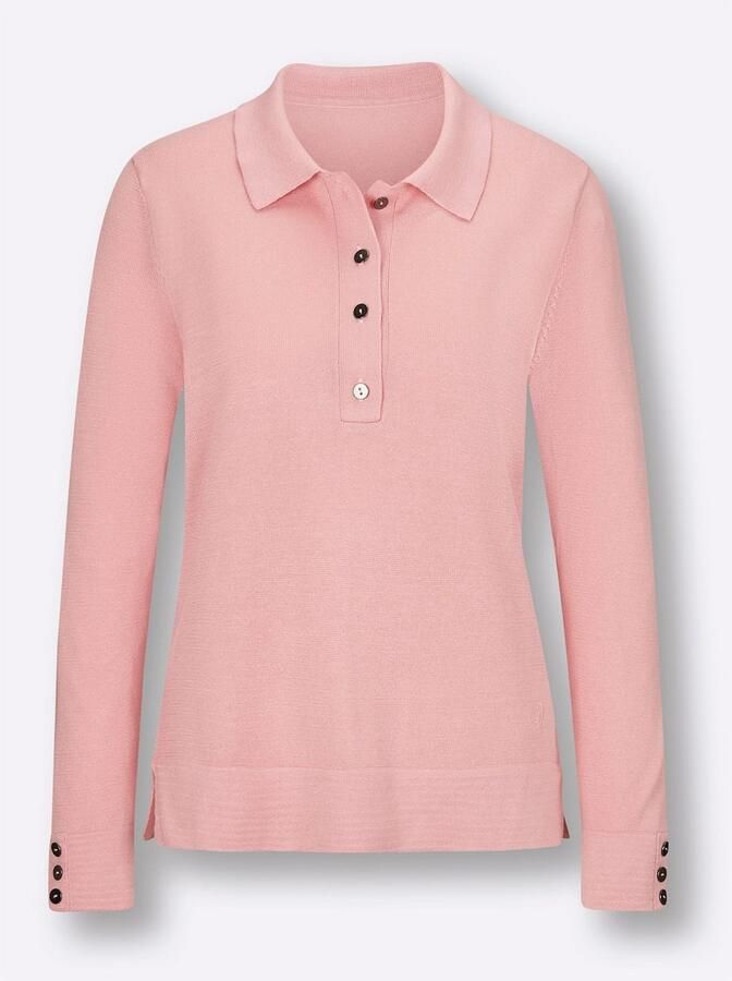 CREATION L PREMIUM Trui met polokraag Katoenen trui - Foto 3