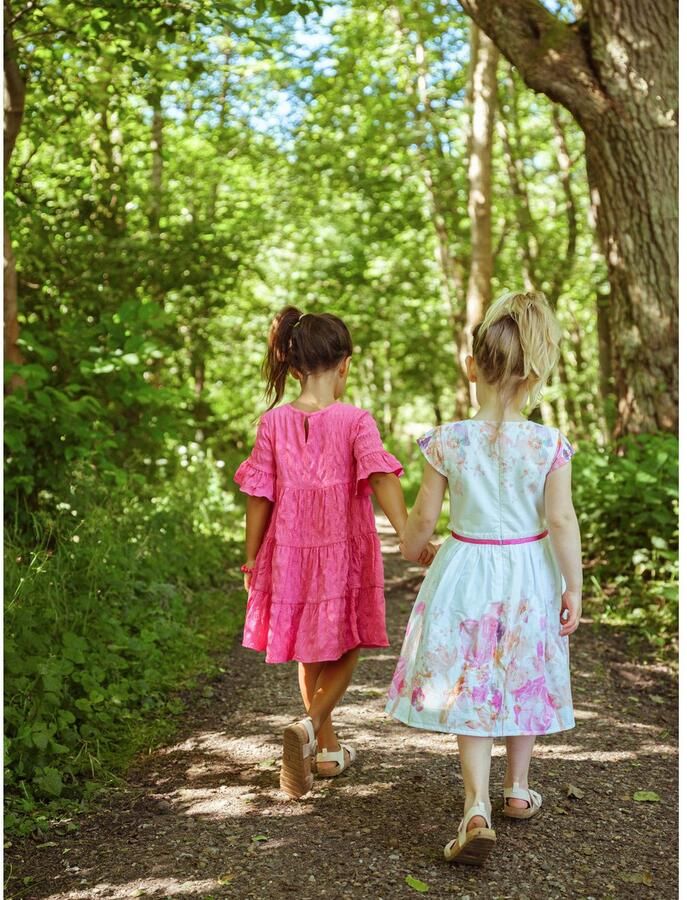 DANAMADE Gedessineerde jurk Dresses DMARIANNA