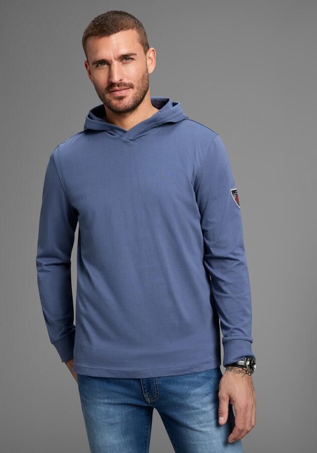 DELMAO Capuchonshirt Nieuwe collectie! met badge op de mouw - Foto 6