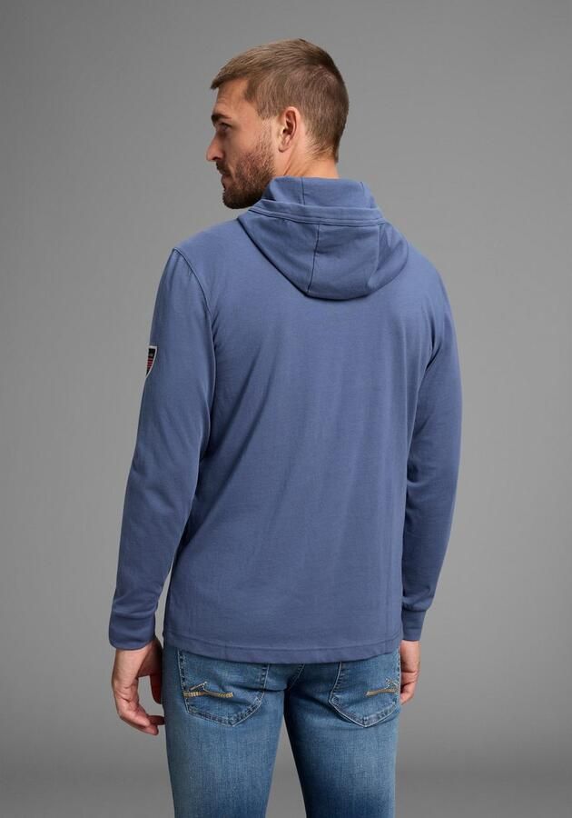 DELMAO Capuchonshirt Nieuwe collectie! met badge op de mouw - Foto 2