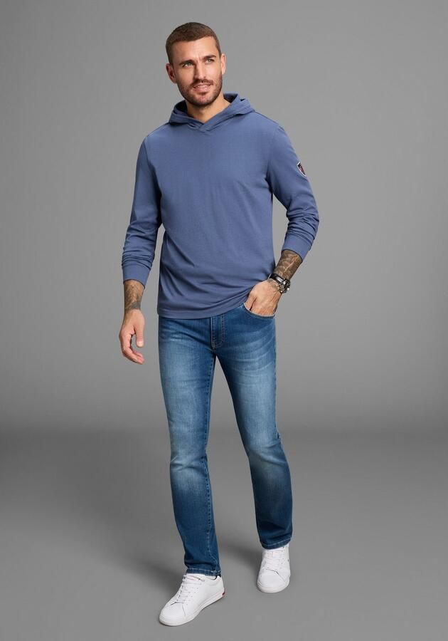 DELMAO Capuchonshirt Nieuwe collectie! met badge op de mouw - Foto 4