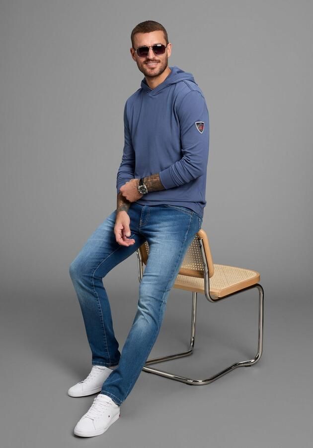 DELMAO Capuchonshirt Nieuwe collectie! met badge op de mouw - Foto 5