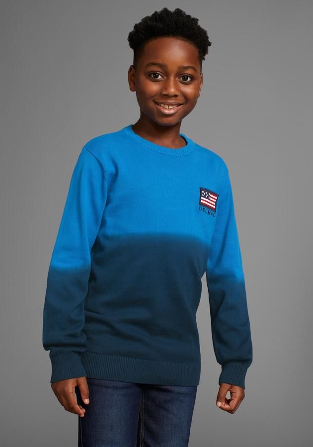 DELMAO Gebreide trui Modieuze fijngebreide truien voor jongens - Foto 6