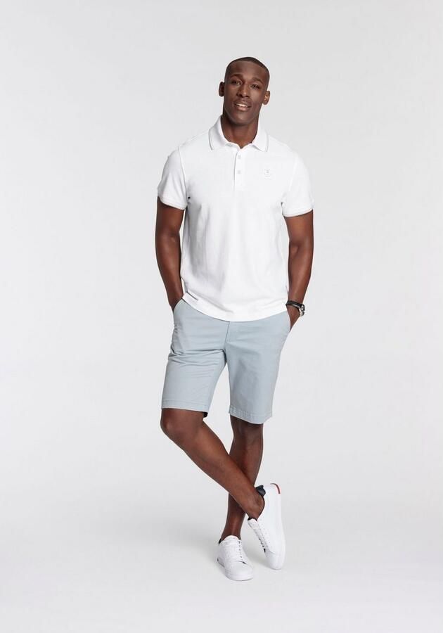 DELMAO Poloshirt Korte mouwen losse pasvorm polokraag voor tennis of golf - Foto 5