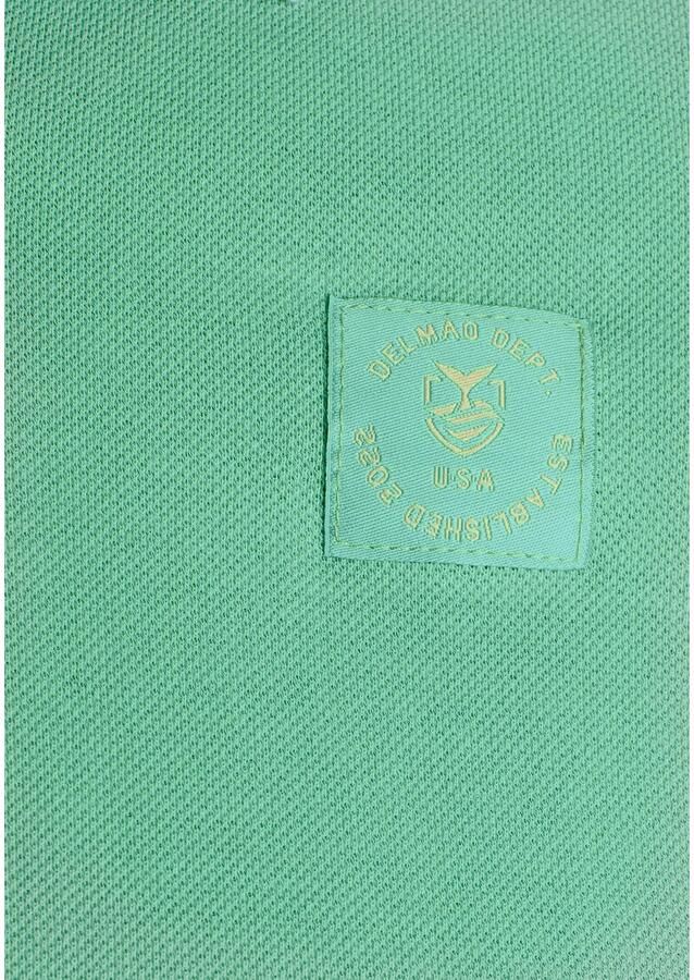 DELMAO Poloshirt Korte mouwen losse pasvorm polokraag voor tennis of golf - Foto 4