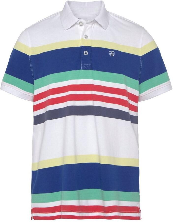 DELMAO Poloshirt Korte mouwen met polokraag van piqué-stof van 100% katoen