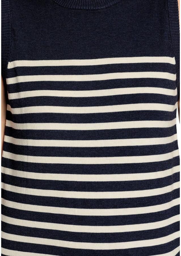 DELMAO Slip-over met maritieme details en ronde hals - Foto 2