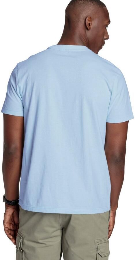 DELMAO T-shirt Korte mouw bedrukt ronde hals van katoen - Foto 4