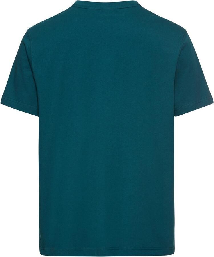 DELMAO T-shirt Korte mouw bedrukt ronde hals van katoen