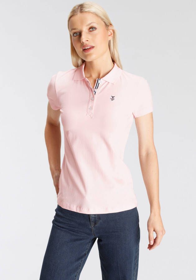 DELMAO Poloshirt in klassieke vorm in verschillende kleuren nieuw merk!