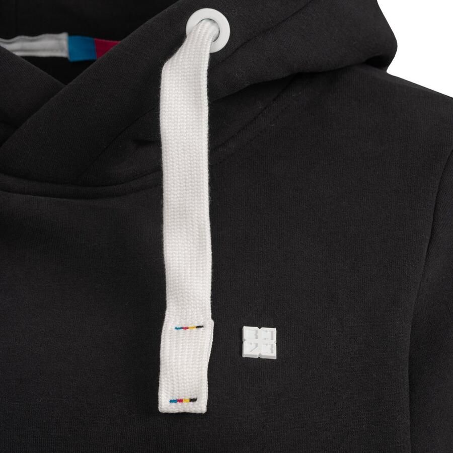 DEPROC Active Capuchonsweatvest FinjaCMYK II zachte fleecejack met kangoeroezak