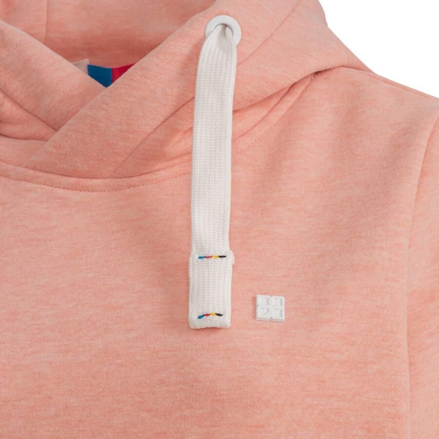 DEPROC Active Capuchonsweatvest FinjaCMYK II zachte fleecejack met kangoeroezak