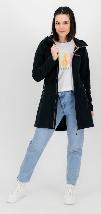 DEPROC Active Fleecejack GLORY APRIL met 2-wegritssluiting - Foto 3