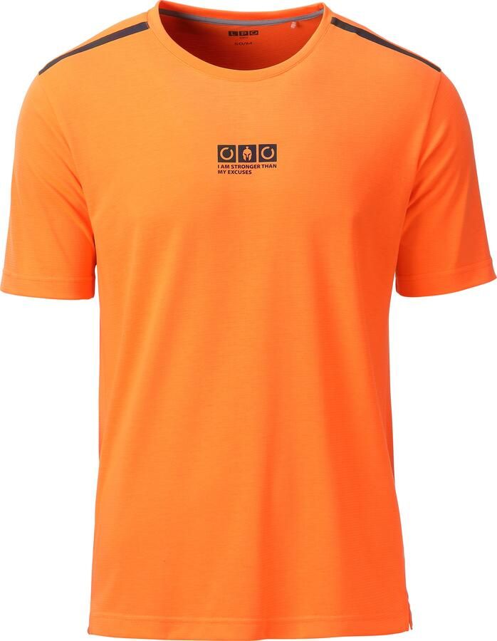 DEPROC Active Functioneel shirt NAKIN MEN MELANGE Functioneel shirt met V-hals