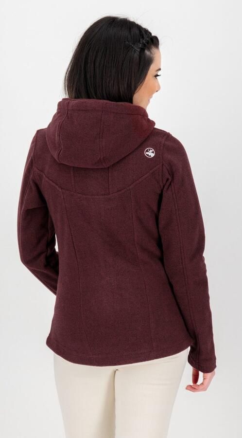 DEPROC Active Gebreid fleecejack GLORY MAY met 2-wegritssluiting - Foto 2