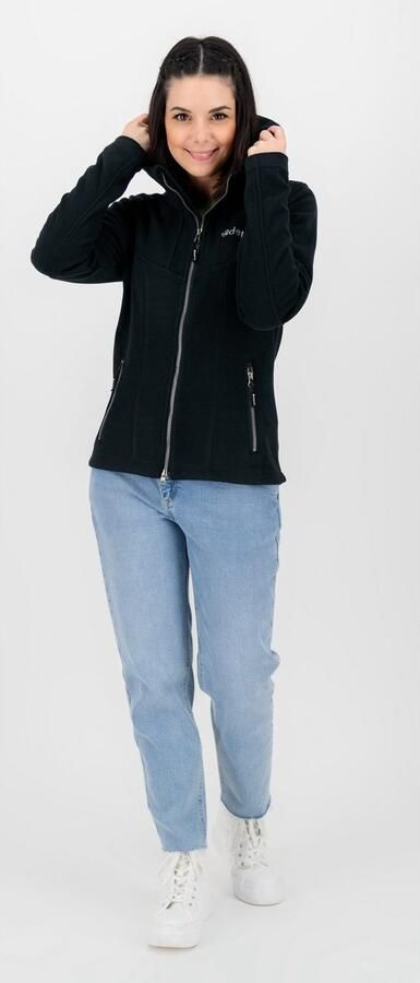 DEPROC Active Gebreid fleecejack GLORY MAY met 2-wegritssluiting - Foto 4