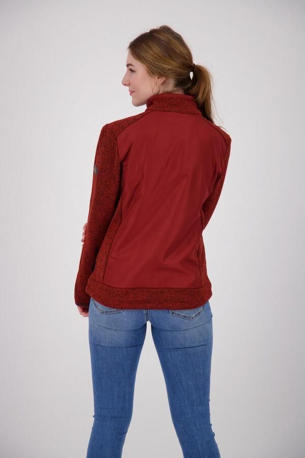 DEPROC Active Gebreid fleecejack LAKE RODELL WOMEN - Foto 2