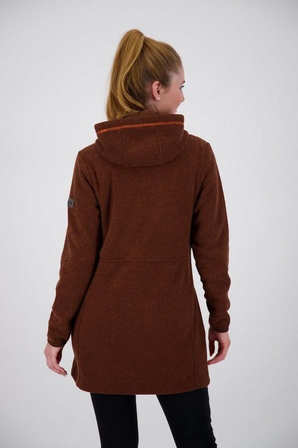 DEPROC Active Gebreide jas KENNEWICK II LONG buitengewone lange fijngebreide jas met contrastdetails - Foto 2