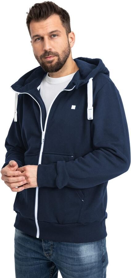DEPROC Active Hoodie FinnCMYK II MEN zachte fleecejack met kangoeroezak - Foto 3