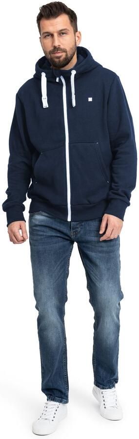 DEPROC Active Hoodie FinnCMYK II MEN zachte fleecejack met kangoeroezak - Foto 4