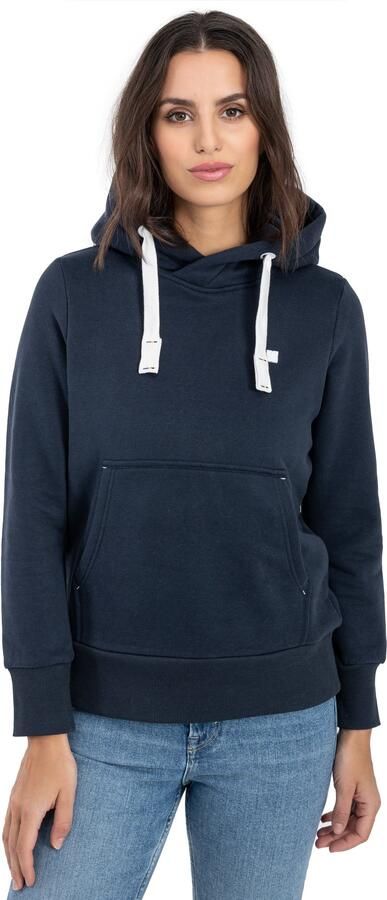 DEPROC Active Hoodie HildaCMYK II WOMEN zachte fleecejack met kangoeroezak - Foto 7