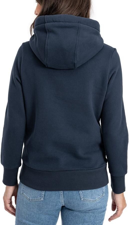 DEPROC Active Capuchonsweatvest FinjaCMYK II zachte fleecejack met kangoeroezak - Foto 3