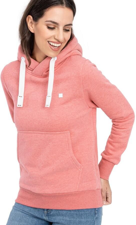 DEPROC Active Hoodie HildaCMYK II WOMEN zachte fleecejack met kangoeroezak - Foto 4