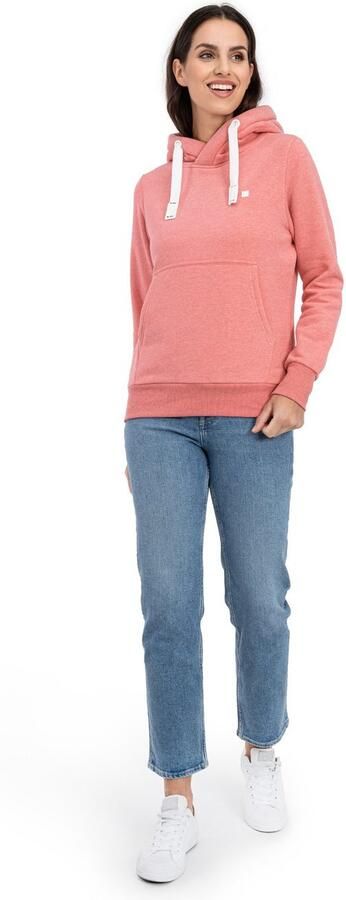 DEPROC Active Hoodie HildaCMYK II WOMEN zachte fleecejack met kangoeroezak - Foto 6