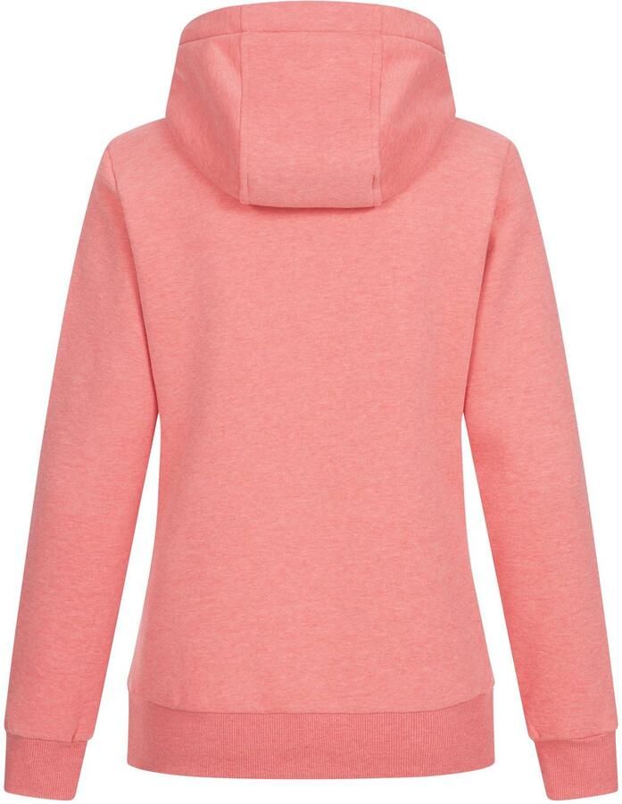 DEPROC Active Hoodie HildaCMYK II WOMEN zachte fleecejack met kangoeroezak - Foto 3