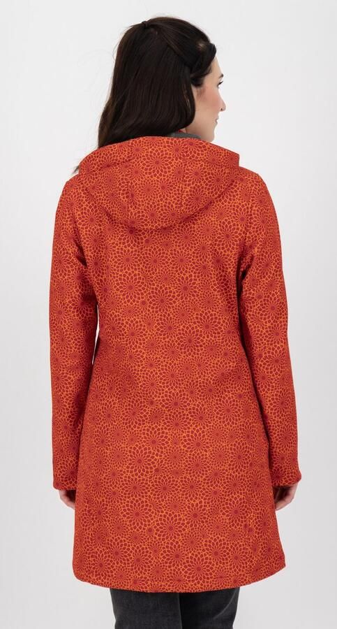 DEPROC Active Softshell-jack SHELBY LONG lichte softshell korte mantel met afneembare capuchon - Foto 2