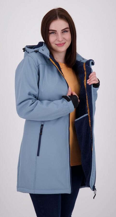 DEPROC Active Softshell-jas KEELE PEAK II DAMES - Foto 3