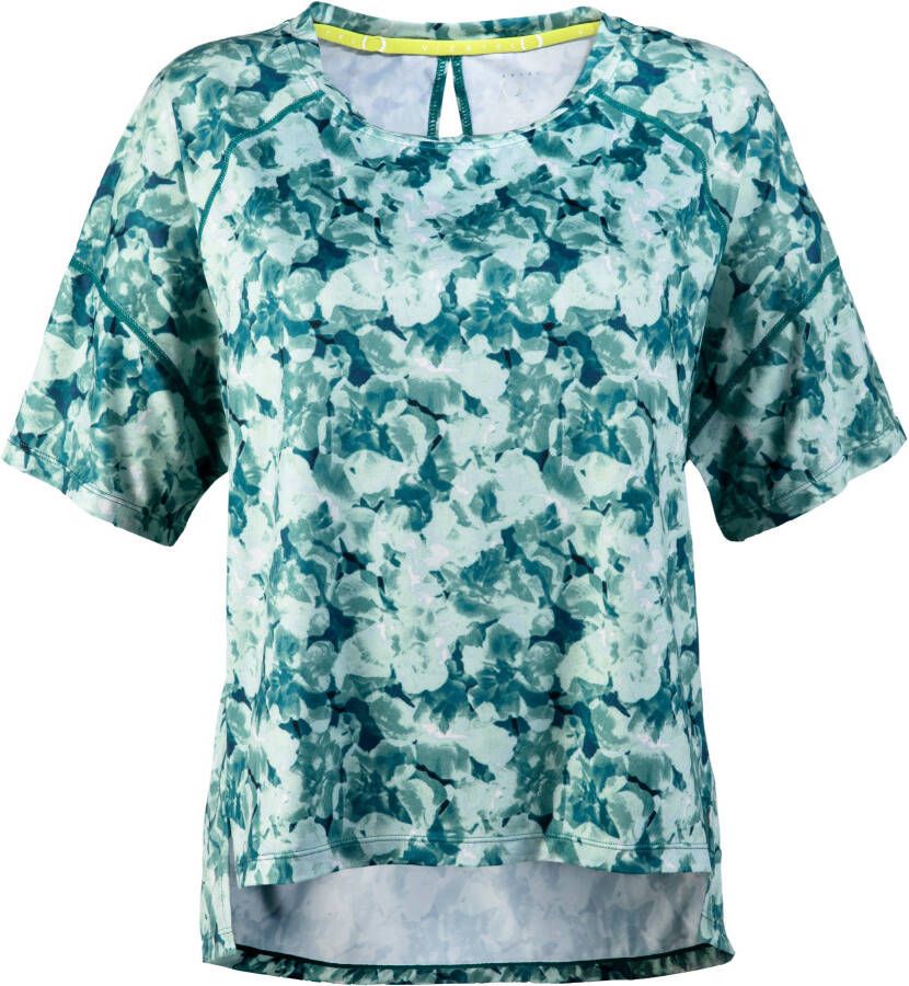 DEPROC Active Functioneel shirt SHALAT AOP WOMEN Functioneel shirt in mêlee-look